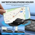 thumbnail image 3 of Multi-Function Car Anti-Slip Mat Dashboard Organizer: 360° Rotatable Phone Holder + Storage Compartments + Privacy Parking Number Plate, 3 of 4