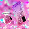 thumbnail image 6 of Case for Galaxy A26 5G,Flowing Bling Liquid Gradient Sparkle Moving Glitter Quicksand Waterfall Anti-Fall Girls Women Protect Phone Case for Samsung Galaxy A26 5G (Pink/Purple), 6 of 14