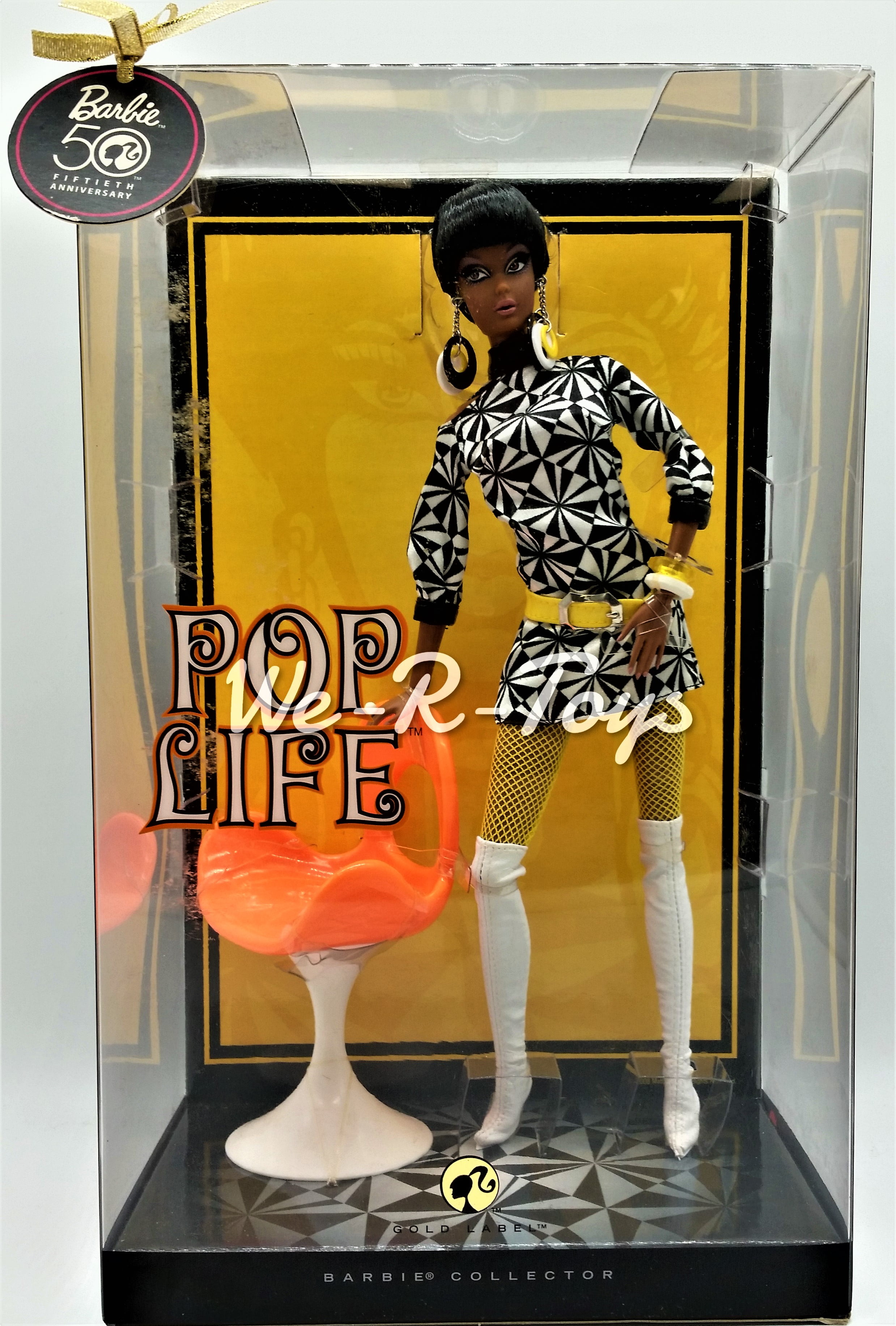  Barbie Collector Pivotal Mod Christie Giftset : Toys