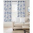 thumbnail image 2 of Purple Blue Bow Ribbon Blackout Curtains 96 Inches Long for Bedroom, Vintage Modern Art Bowknot Thermal Insulated Room Darkening Black Out Window Curtain Panels Grommet Drapes for Living Room, 2 of 8