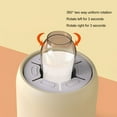 thumbnail image 4 of Coctelera De Biberones Para Bebés, Coctelera De Biberones De Leche Para Bebés 3 Engranajes Carga USB Automática Uniforme Agitación Manos Libres Nariz Baja Para Uso Diario, 4 of 7