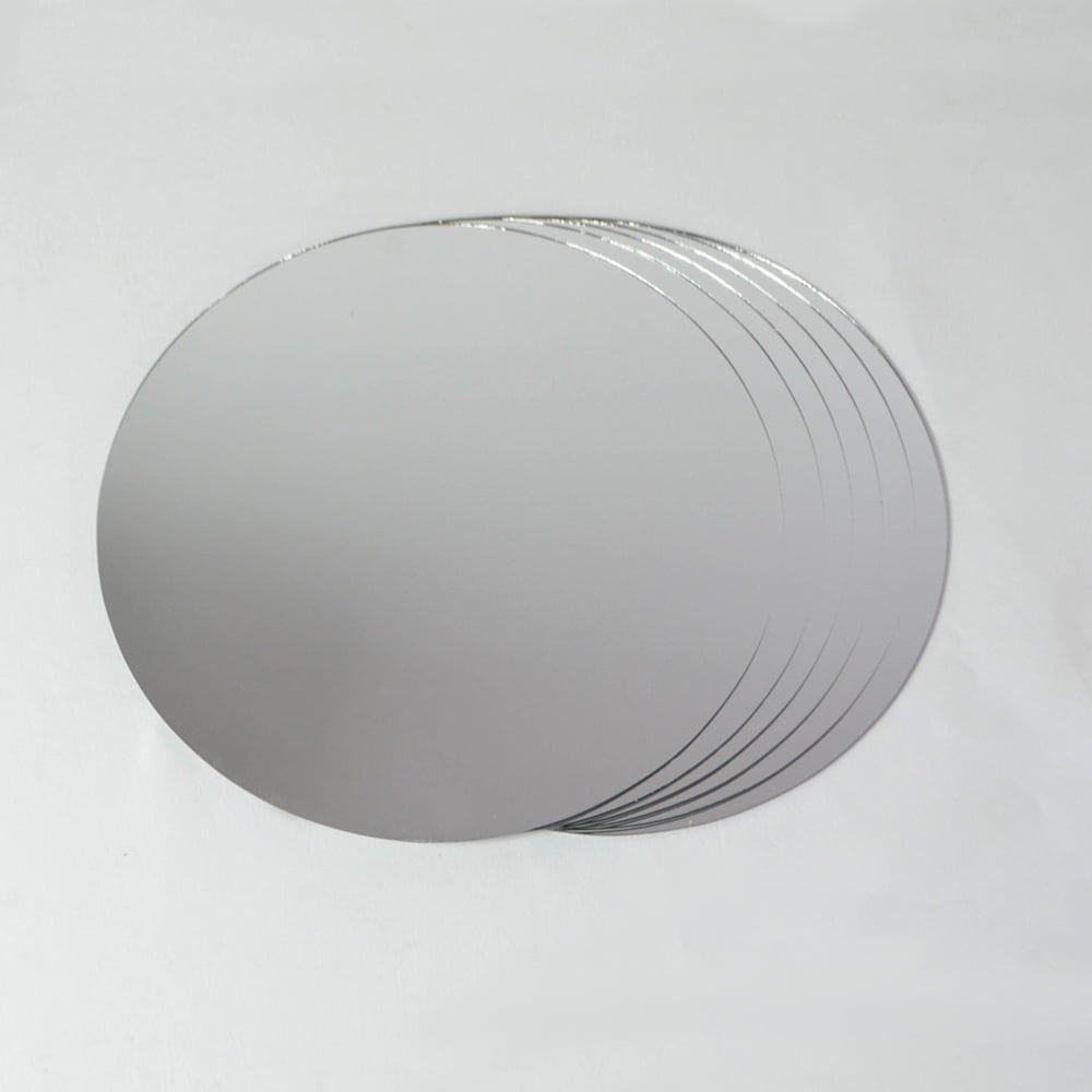 Prom Table Centerpieces Centerpiece Mirror Tray 10 inch Round 6 Pack