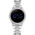 thumbnail image 1 of Jusqu'à 65 % de Rabais Montre Mode Femme Horloge Acier Inoxydable Décontractée Robe Poignet Cristal Bijoux Collier Bagues Boucle d'Oreille Bijoux en Liquidation, 1 of 1