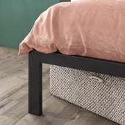Zinus Mia 14 Metal Platform Bed Frame أسود ، بالغ ، كامل