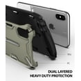 thumbnail image 4 of Ringke Dual-X Case Compatible with iPhone XS Max, Double Layer Heavy Duty Defense Armor Cover - Sand, 4 of 8