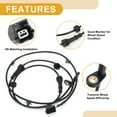 thumbnail image 4 of Kit de sensor de velocidad de rueda ABS Unique Bargains No.479113LM0A/479103LM0A Sensor ABS frontal izquierdo derecho para el sistema de frenos antibloqueo para Nissan NV200 2015-2019, 4 of 7