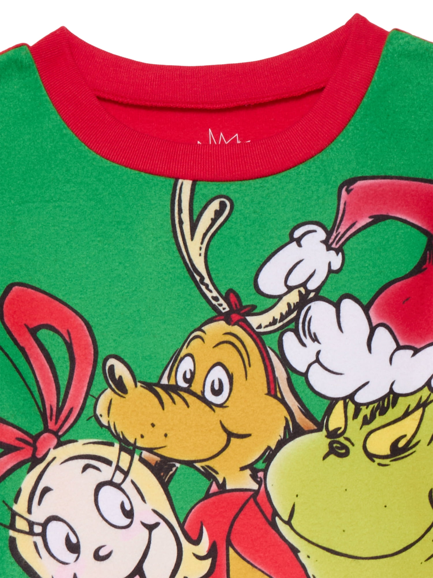 How The Grinch Stole Christmas Toddler Boys or Girls Long Sleeve Top and Pants Pajama Set, 2-Piece, Sizes 12M-5T