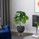 thumbnail image 5 of Planta artificial en maceta de 76 cm para decoración del hogar y la oficina - Bonsái de plástico verde de 75 cm - Vegetación de escritorio para interior y mesa de sala de estar,Vsgery, 5 of 7