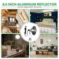 thumbnail image 7 of Simple Deluxe Clamp Lamp Light Socket with 8.5 Inch Aluminum Reflector(No Bulb Included), for Max 150 Watt Lamp with 18/2-Gauge 6 Feet Cord, 1-Pack, 7 of 7