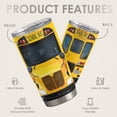 thumbnail image 2 of Bus Driver Tumbler - School Bus 20 oz Stainless Steel Double Wall Vacuum Tumblers Coffee Travel Mug - Thermal Cups Birthday, Christmas, Back To School Gifts for Men, Women, Friends, Besties, 2 of 3
