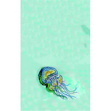 Betsy Drake KT056 Jelly Fish Kitchen Towel