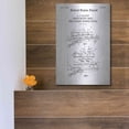 thumbnail image 5 of Luxe Metal Art 'Scope mount base Blueprint Patent White' Acrylic Glass Wall Art, 12"x16", 5 of 9