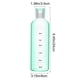 thumbnail image 3 of Taza Medidora de Agua Transparente Antifugas – Botella de Viaje para Auto Unisex con Temporizador, Plástico Duradero, Fácil de Agarrar, Perfecta para Bebidas Calientes o Frías., 3 of 6