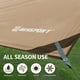 thumbnail image 3 of Lona de camping Bessport, 300 x 460 cm, con 2 postes, impermeable, 3000 mm, 3 of 7
