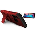 thumbnail image 5 of ZIZO BOLT Series for Samsung Galaxy A20 Case | Heavy-duty Military-grade Drop Protection w/ Kickstand Included Belt Clip Holster Tempered Glass Lanyard Galaxy A50 - Red, 5 of 6