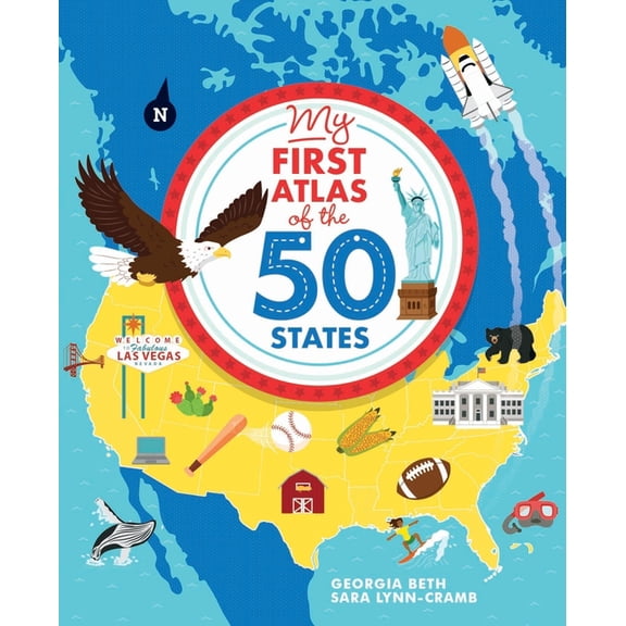 My First Atlas of the 50 States, (Hardcover)