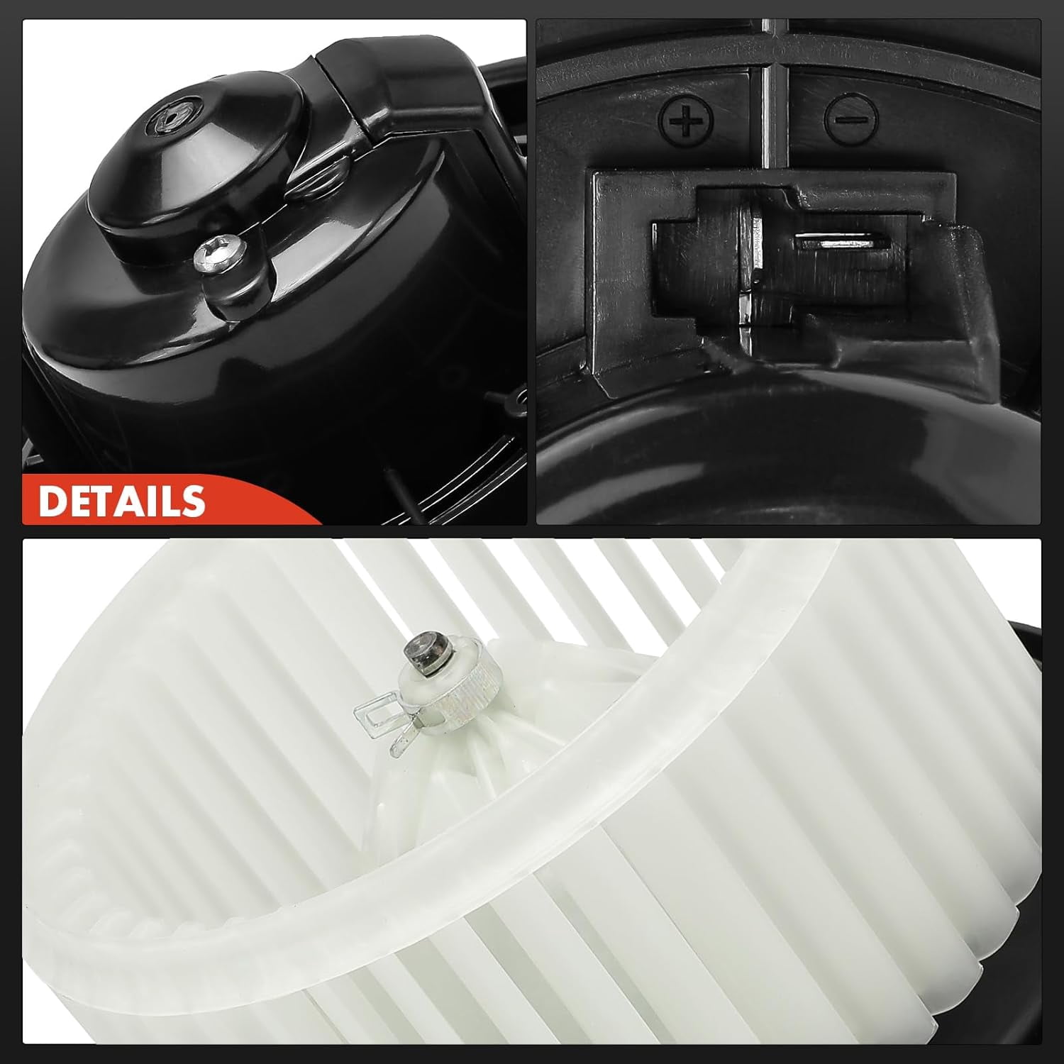 A-Premium Heater Blower Motor with Fan Cage Replacement for Toyota Corolla 1998-2008 Matrix RAV4 Tundra Celica Mazda RX-8 Scion TC