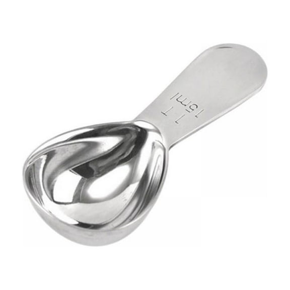Stainless Steel Coffee Scoops Short Handle for Coffee Tea Sugar Scoops(Silver,30/15ml)
