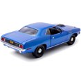 thumbnail image 4 of 1971 Plymouth HEMI Barracuda Blue Metallic Lot #S266 Indianapolis (2011) "Mecum Auctions" 1/18 Diecast Model Car by Highway 61, 4 of 4