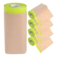 thumbnail image 1 of SHISUYAN Brown Masking Film for Home Use Ideal for Custom Painting Projects 5pcs Roll, 1 of 9