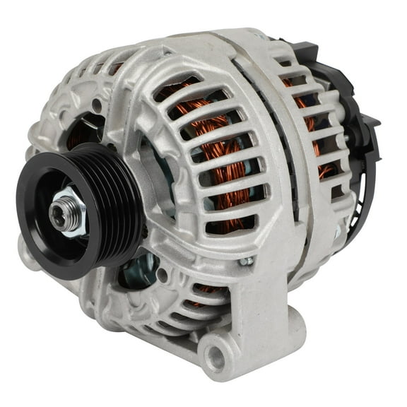 SCITOO Alternator Fit for Cadillac for Escalade ESV EXT 2005-2006, for Avalanche 1500 2005-2006, for Silverado 1500 2005-2007 12V 150Amp CW 6-Groove Pulley 11075