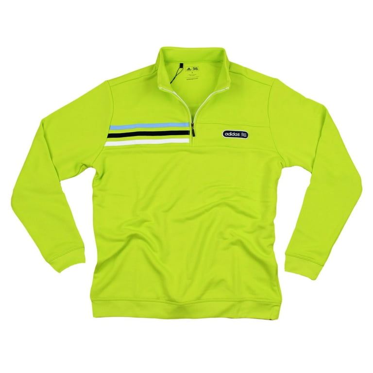 Adidas sweatshirt lime green discount