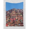 thumbnail image 1 of Tibetan Tapestry, Old Houses at Larung Gar in Clear Sunny Day Travel Picture Ancient Sichuan China, Wall Hanging for Bedroom Living Room Dorm Decor, 40W X 60L Inches, Multicolor, by Ambesonne, 1 of 2