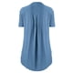thumbnail image 2 of Pntutb Moda Mujer Casual Tallas grandes Encaje Sólido Manga corta Cuello en V Camisa Blusa tops Pntutb Pntutb-3038, 2 of 3