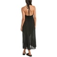 thumbnail image 2 of Natori womens  Gauze Halter Dress, s, Black, 2 of 3