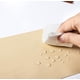 thumbnail image 4 of Parche de reparación de cuero autoadhesivo para sofás, muebles y sillas (blanco roto),, 4 of 4