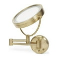 thumbnail image 2 of Jerdon Wall-Mounted Makeup Mirror With Lights - Direct-Wired Lighted Makeup Mirror with 8X Magnification & Gold Finish - Model HL88BGLD, 2 of 9