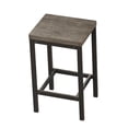 thumbnail image 4 of Aukfa 4-Piece Counter Height Extra Long Dining Table Set with 3 Stools, Pub Table and Chairs Set of 4, Gray, 4 of 7