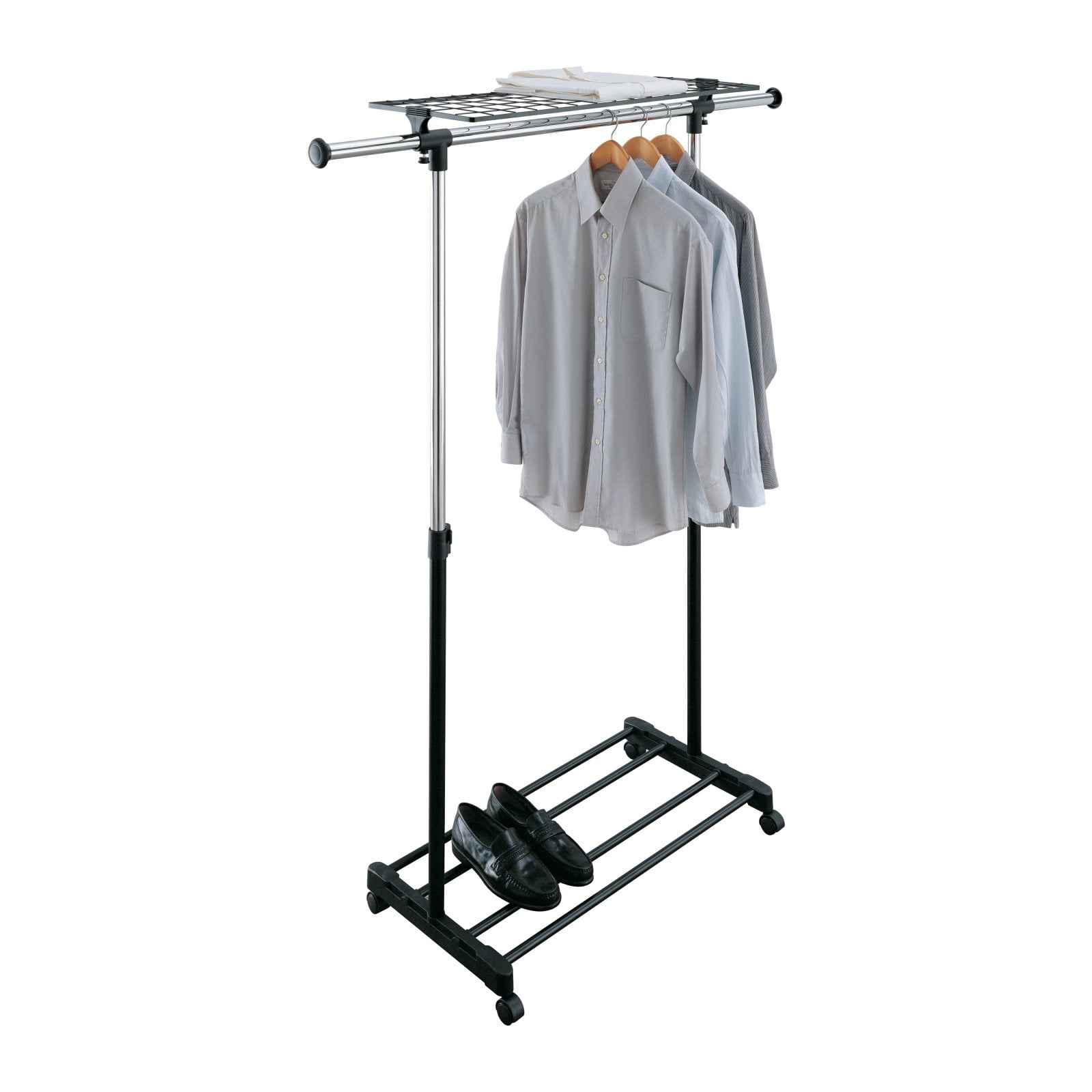 Rolling Adjustable Garment Rack