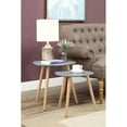 thumbnail image 2 of Pemberly Row Contemporary Nesting End Tables in Gray Wood Finish, 2 of 5