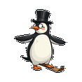 thumbnail image 4 of Cartoon Penguin Stickers, Waterproof Winter Sticker for Water Bottle Laptop Phone Cases Planner Skateboard Luggage Helmet Party Favor Decor, Ideal for Adults Teens Teacher Rewards, 4 of 9