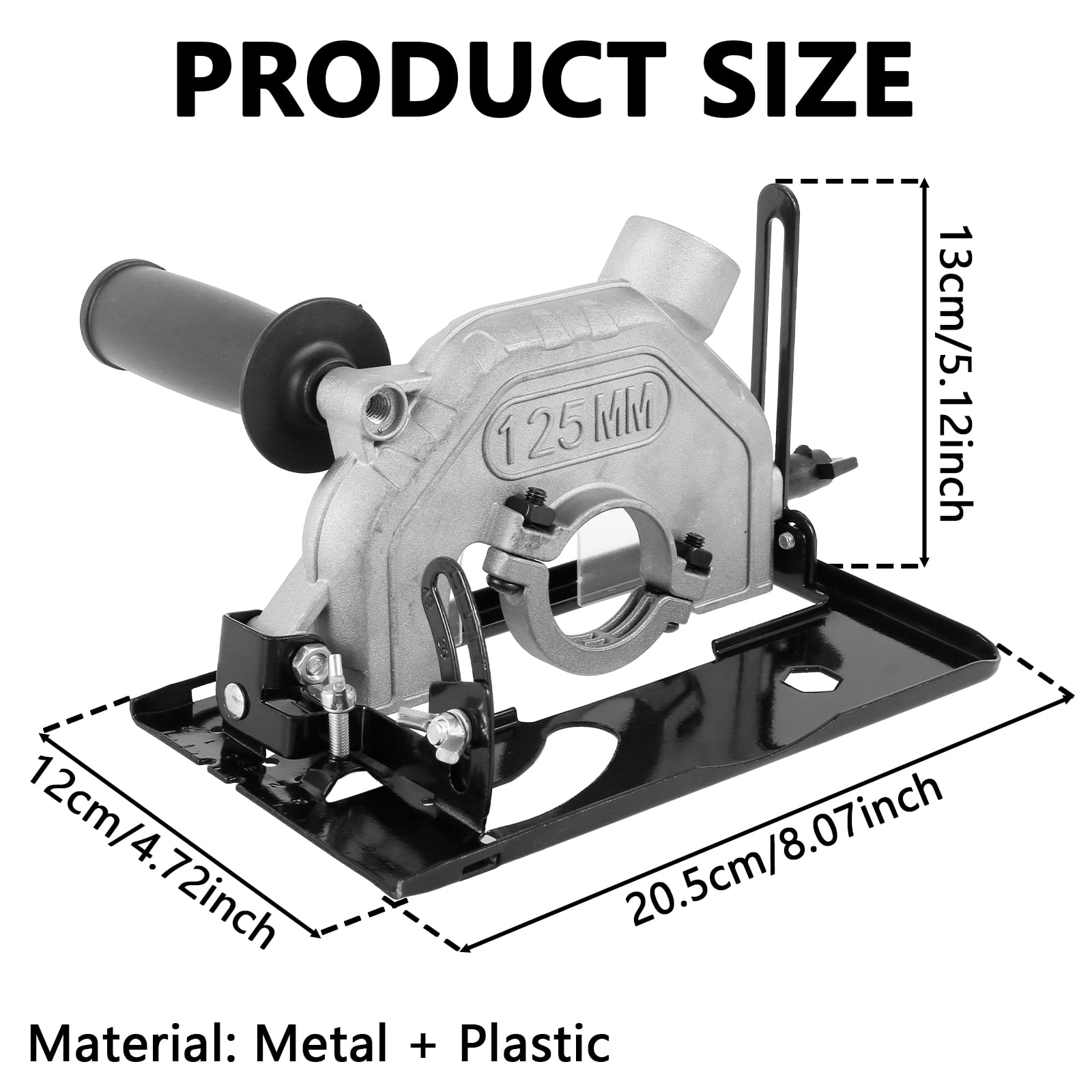 Angle Cutter Stand Set Adjustable Hand Angle Grinder Converter to Cutter Bracket for Heavy Duty Tools