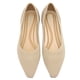 thumbnail image 1 of Mocasines Ballet Pisos Mujer Punta Puntiaguda Punto Sin Cordones para Oficina Compras, 1 of 9