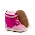 thumbnail image 6 of Quealent Baby Snow Boots Toddler Boy Girl Waterproof Winter Warm Booties Nonslip Lightweight Outdoor Shoes for First Walkers (Infant/Toddler) Pink for Size Infant 4, 6 of 9