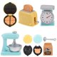 thumbnail image 3 of 1 Set Kitchen Appliances Toys Dollhouse Miniature Toys Miniature Baking Tools Baking Scene Decors, 3 of 5