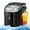 Black1, variant on Auseo Nugget Ice Maker Countertop with Soft Chewable Pellet Ice, 35lbs/24H, Self-Cleaning, Sonic Ice Machine for Kitchen/Office/Party (Black)
