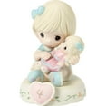 thumbnail image 3 of Precious Moments Growing In Grace, Age 4, Blonde Girl Figurine, 1 Each, 3 of 5