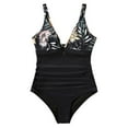 thumbnail image 7 of Lopeceal Women Sexy Mesh Tummy Control Swimsuit Push Up High Waisted Bathing Suit, 7 of 7