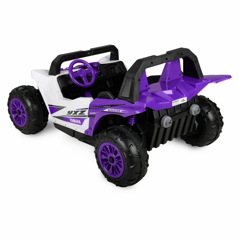 12 Volt Yamaha YXZ Battery Powered Ride on Aggressive design for hours of fun Walmart