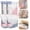 M+L#B02, variant on No‑Pump Vacuum Storage Bags, 4Pack Large Cube Vacuum Seal Bags, Thickened Reusable Space Saver Compression Bags for Clothes, Blankets, Bedding, Organizers for Home, Moving, And Travel (2-M)