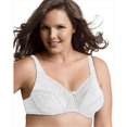 thumbnail image 1 of Playtex Secrets 4422 Signature Florals Fuller Underwire Bra, Size 44C White, 1 of 4