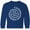 Royal Blue, variant on Inktastic Pi Day Pi Numerals in Spiral Long Sleeve Youth T-Shirt