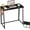 Black, variant on Folding Computer Desk, Small Writing Foldable Desk 31.5", Space-Saving Laptop Table, Easy Assemble Workstation for Home Office,Black