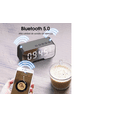 thumbnail image 3 of Reloj Despertador Digital Malubero Bocina Bluetooth y Radio FM Malu1081, 3 of 4