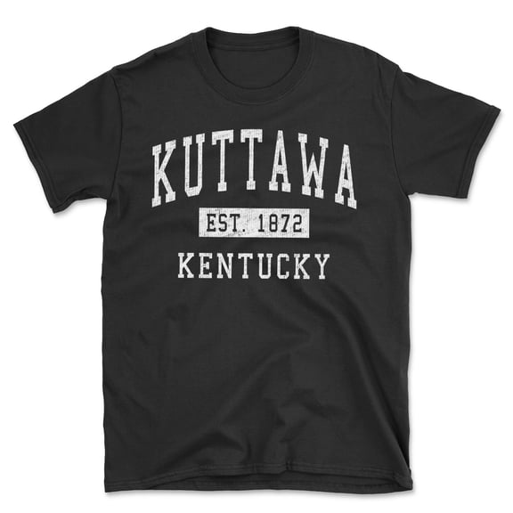 Kuttawa Kentucky Classic Established Men's Cotton T-Shirt