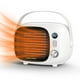 thumbnail image 1 of Space Heater Cool para escritorio pequeño de cerámica, 800 W, 500 W, color blanco, 1 of 7